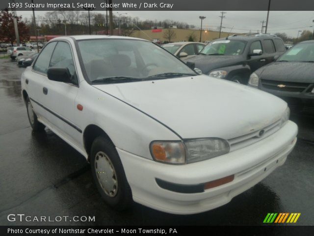 1993 Subaru Impreza L Sedan in Glacier White