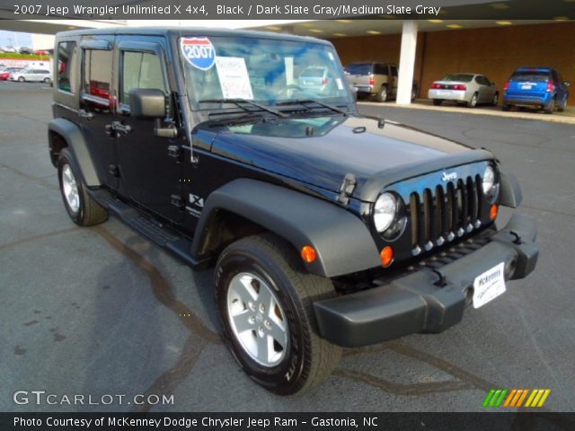 2007 Jeep Wrangler Unlimited X 4x4 in Black