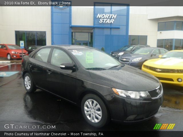 2010 Kia Forte EX in Ebony Black