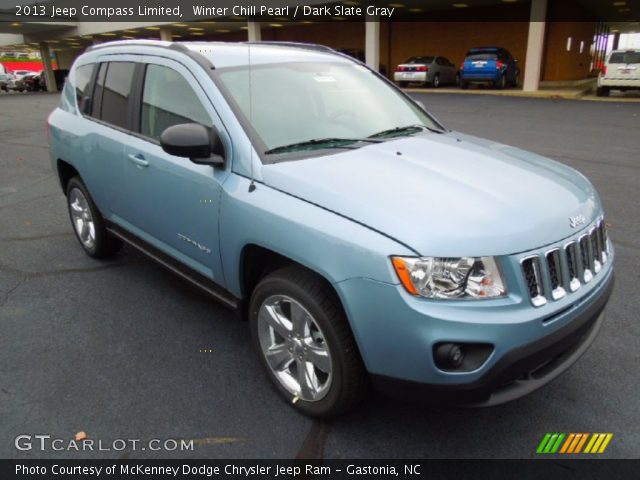 2013 Jeep Compass Limited in Winter Chill Pearl