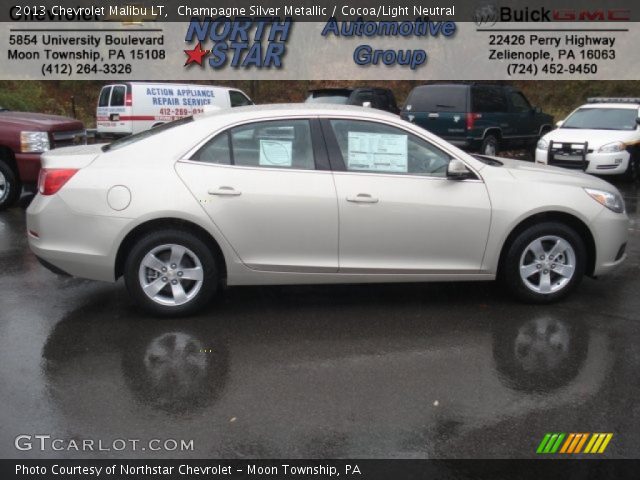 2013 Chevrolet Malibu LT in Champagne Silver Metallic