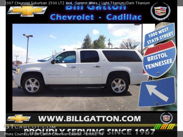 2007 Chevrolet Suburban 1500 LTZ 4x4 in Summit White
