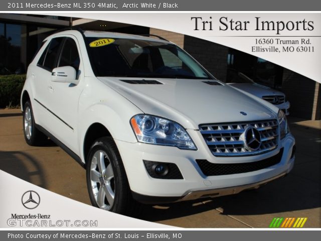 2011 Mercedes-Benz ML 350 4Matic in Arctic White