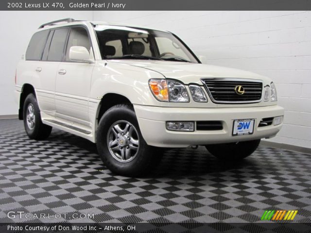 2002 Lexus LX 470 in Golden Pearl