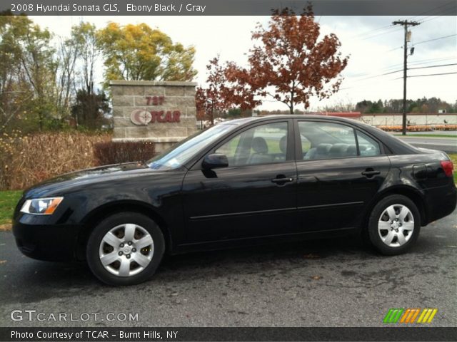 2008 Hyundai Sonata GLS in Ebony Black