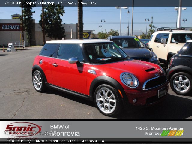 2008 Mini Cooper S Hardtop in Chili Red
