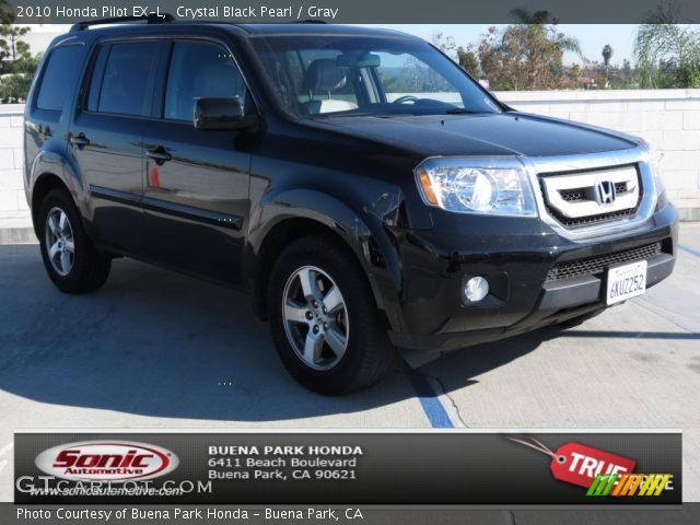 2010 Honda Pilot EX-L in Crystal Black Pearl