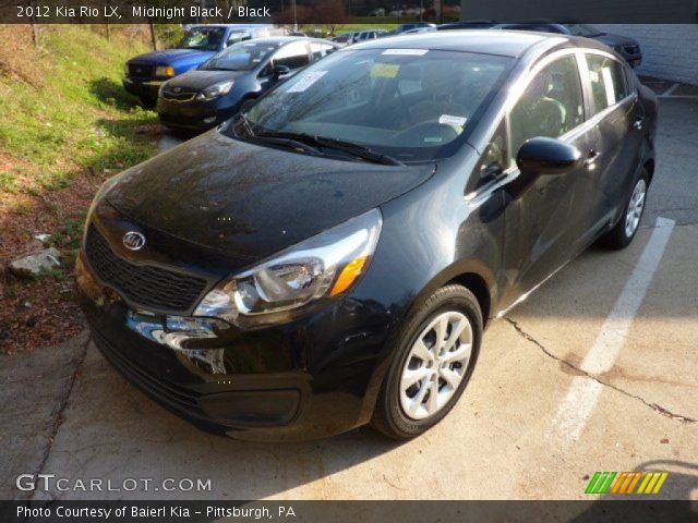 2012 Kia Rio LX in Midnight Black