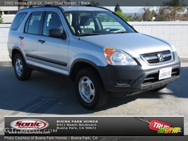 2002 Honda CR-V LX in Satin Silver Metallic