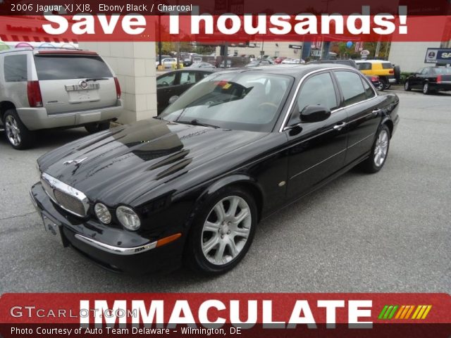 2006 Jaguar XJ XJ8 in Ebony Black