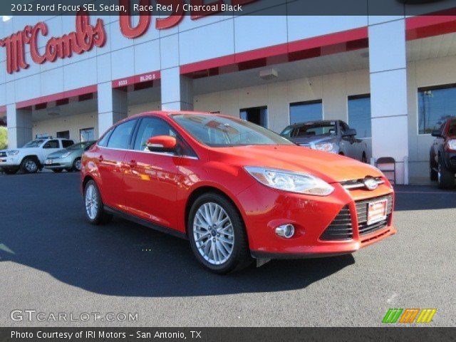 2012 Ford Focus SEL Sedan in Race Red