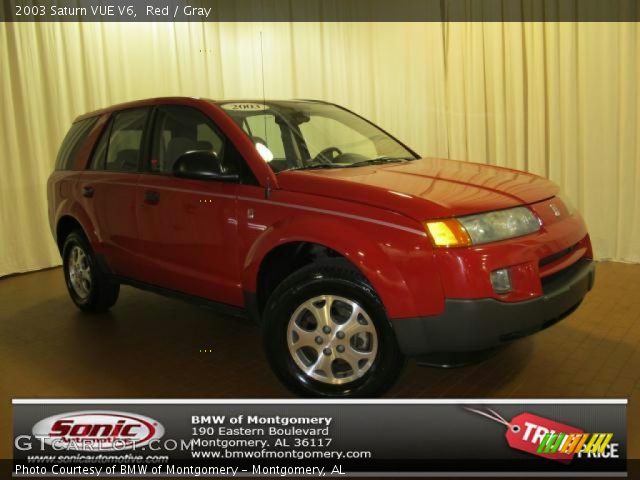 2003 Saturn VUE V6 in Red