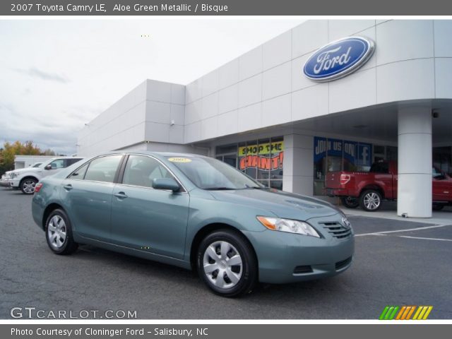 2007 Toyota Camry LE in Aloe Green Metallic