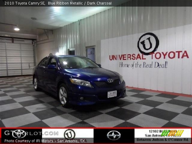 2010 Toyota Camry SE in Blue Ribbon Metallic