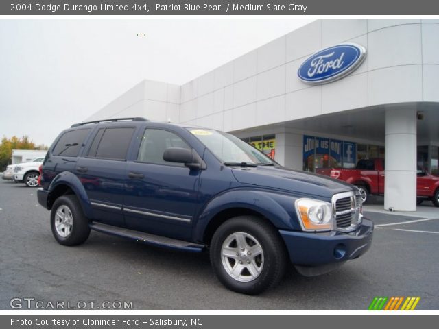 2004 Dodge Durango Limited 4x4 in Patriot Blue Pearl