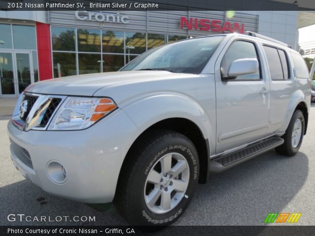2012 Nissan Pathfinder SV in Brilliant Silver