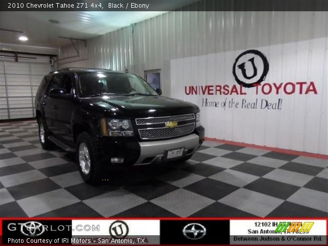 2010 Chevrolet Tahoe Z71 4x4 in Black