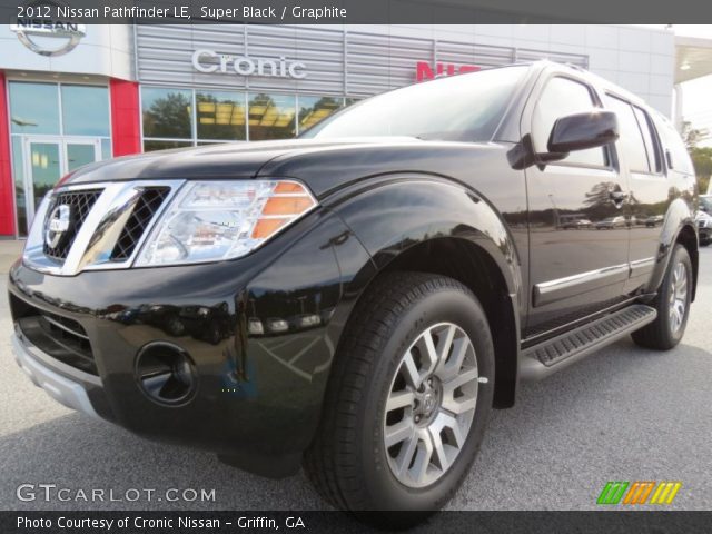 2012 Nissan Pathfinder LE in Super Black