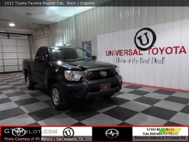 2012 Toyota Tacoma Regular Cab in Black