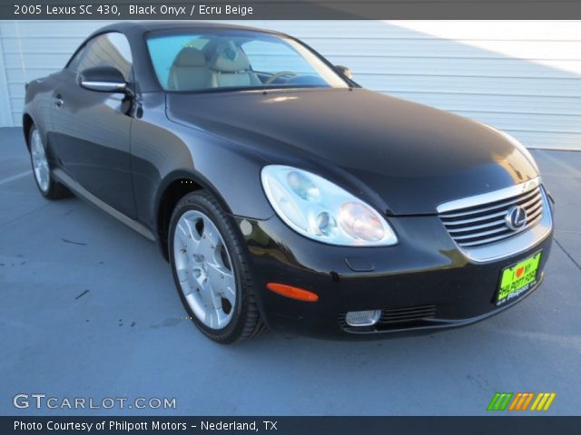 2005 Lexus SC 430 in Black Onyx