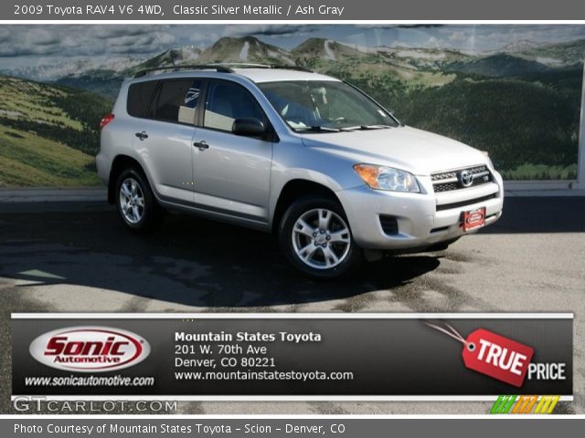 2009 Toyota RAV4 V6 4WD in Classic Silver Metallic