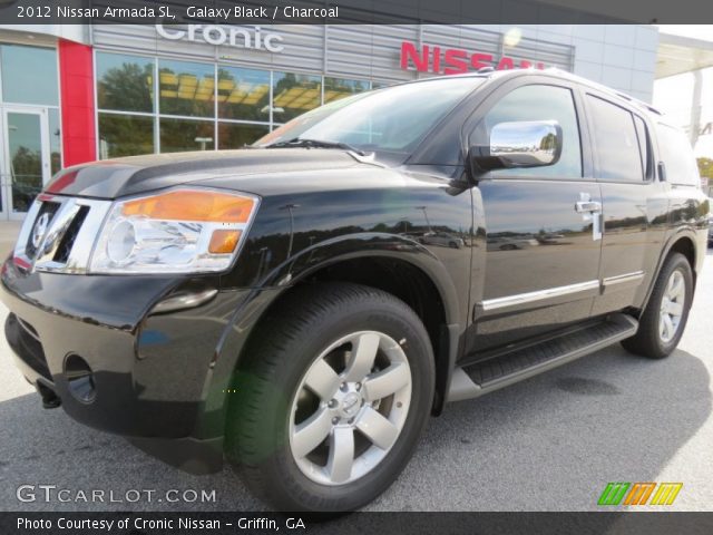2012 Nissan Armada SL in Galaxy Black