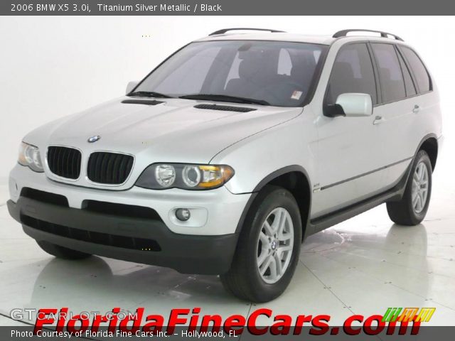 2006 BMW X5 3.0i in Titanium Silver Metallic