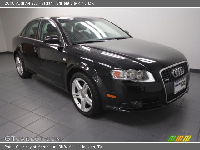 2008 Audi A4 2.0T Sedan in Brilliant Black