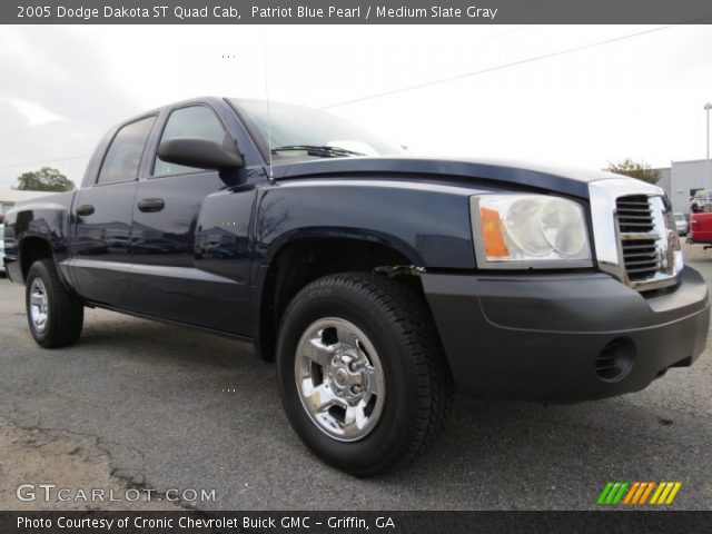 2005 Dodge Dakota ST Quad Cab in Patriot Blue Pearl