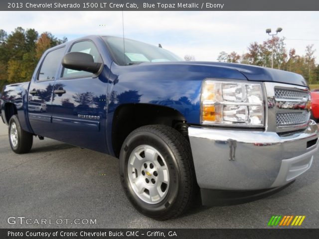 2013 Chevrolet Silverado 1500 LT Crew Cab in Blue Topaz Metallic