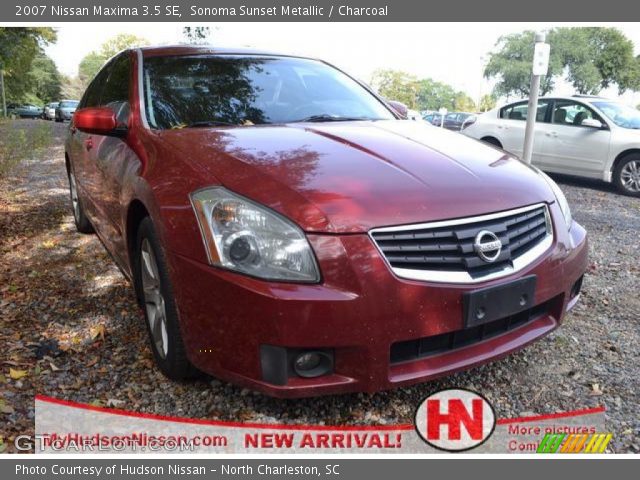 2007 Nissan Maxima 3.5 SE in Sonoma Sunset Metallic
