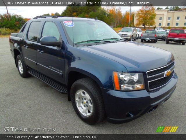 2007 Chevrolet Avalanche LT 4WD in Dark Blue Metallic