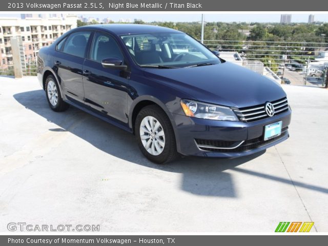 2013 Volkswagen Passat 2.5L S in Night Blue Metallic