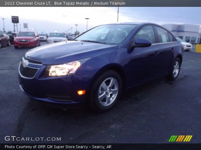 2013 Chevrolet Cruze LT in Blue Topaz Metallic