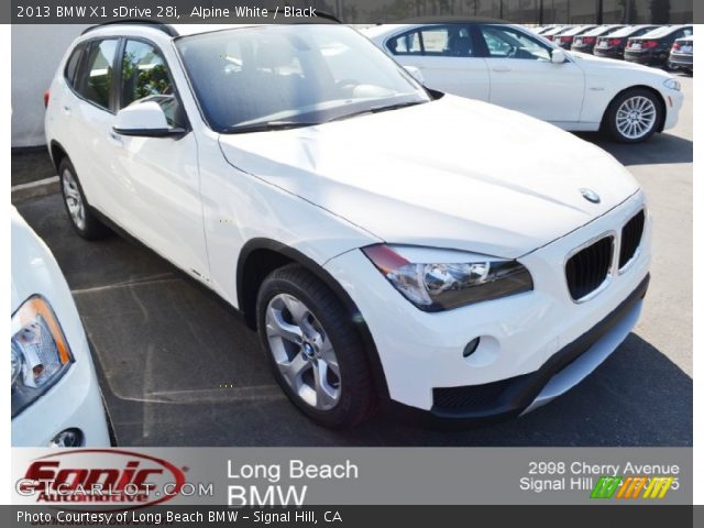 2013 BMW X1 sDrive 28i in Alpine White