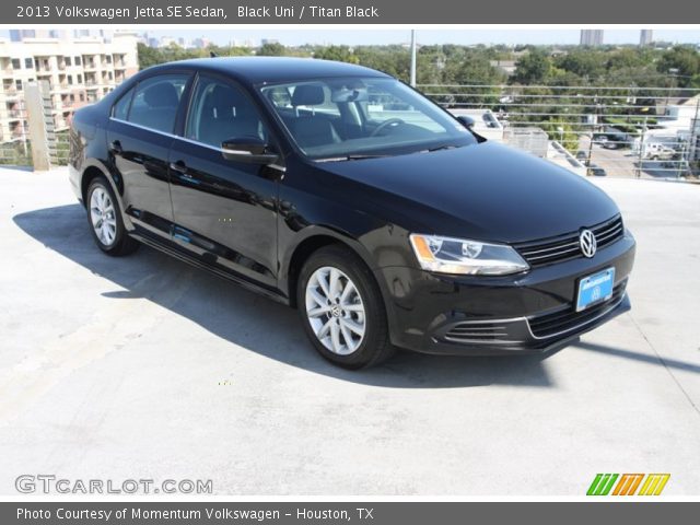 2013 Volkswagen Jetta SE Sedan in Black Uni