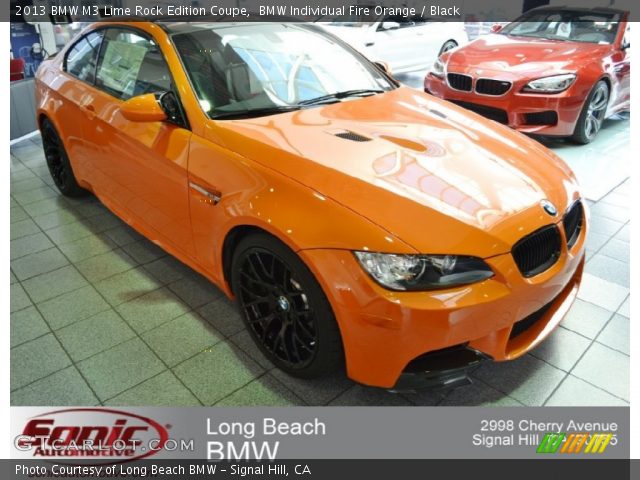 2013 BMW M3 Lime Rock Edition Coupe in BMW Individual Fire Orange