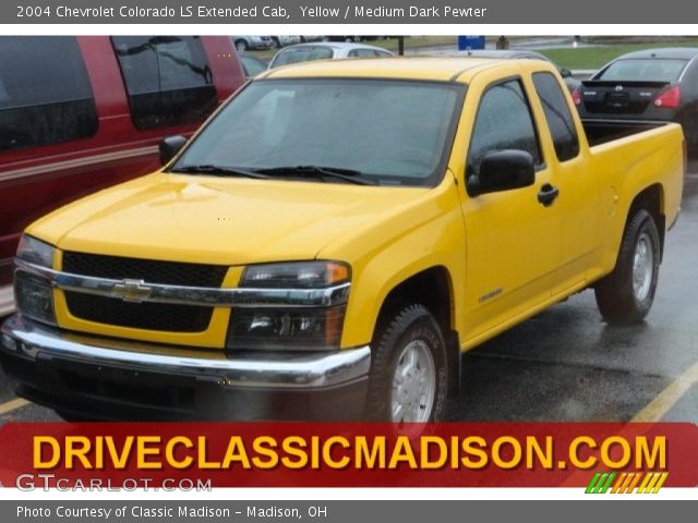 2004 Chevrolet Colorado LS Extended Cab in Yellow