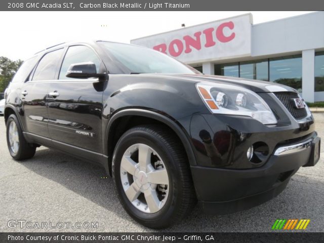 2008 GMC Acadia SLT in Carbon Black Metallic