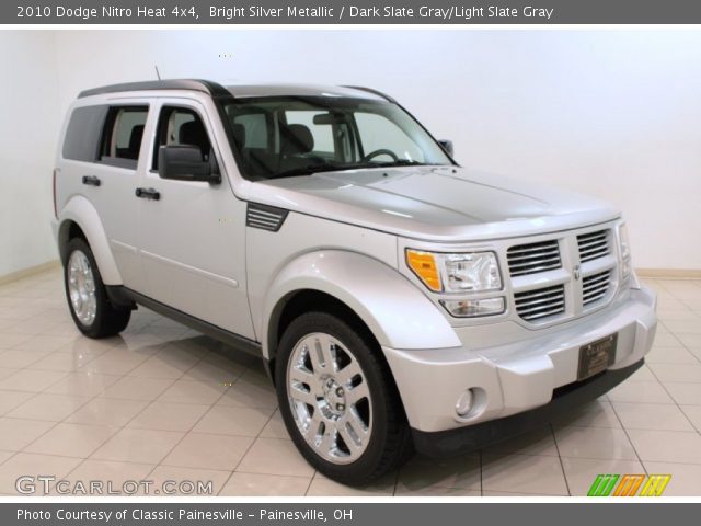 2010 Dodge Nitro Heat 4x4 in Bright Silver Metallic