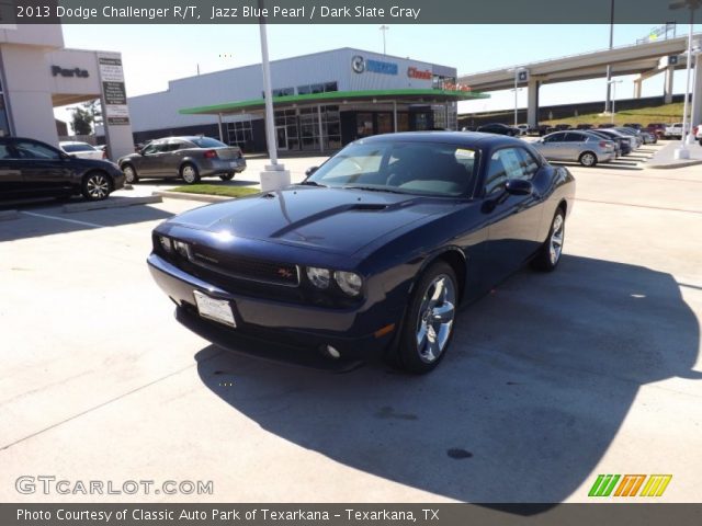 2013 Dodge Challenger R/T in Jazz Blue Pearl