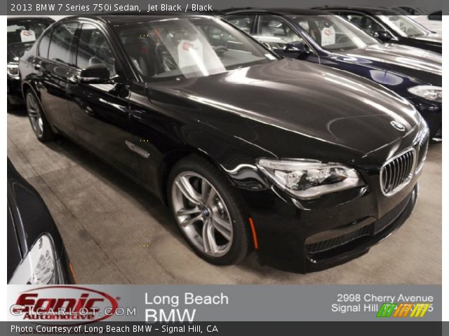 2013 BMW 7 Series 750i Sedan in Jet Black