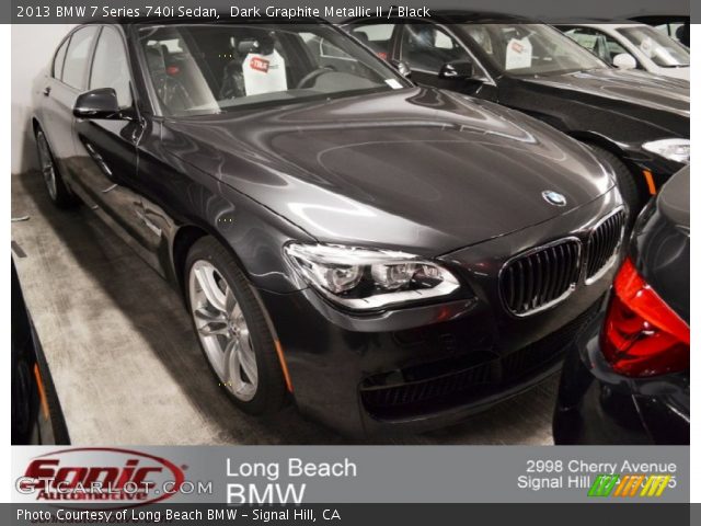 2013 BMW 7 Series 740i Sedan in Dark Graphite Metallic II