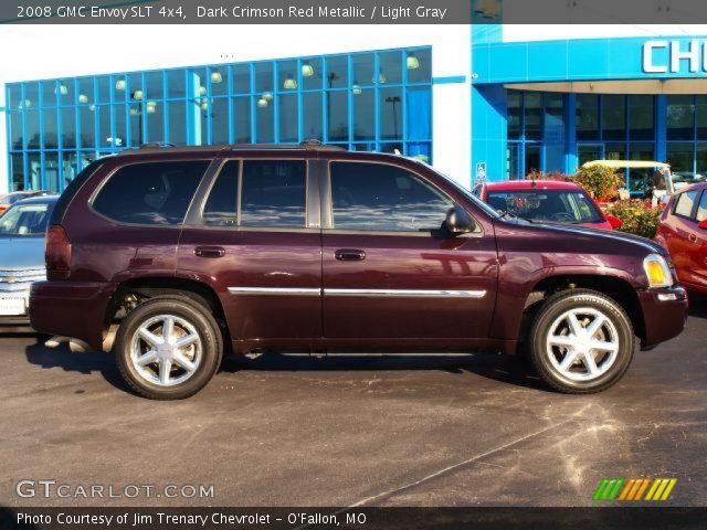 2008 GMC Envoy SLT 4x4 in Dark Crimson Red Metallic