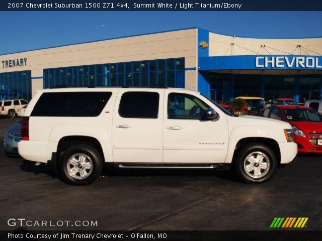 2007 Chevrolet Suburban 1500 Z71 4x4 in Summit White