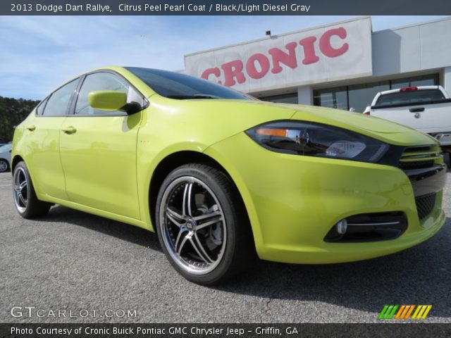 2013 Dodge Dart Rallye in Citrus Peel Pearl Coat