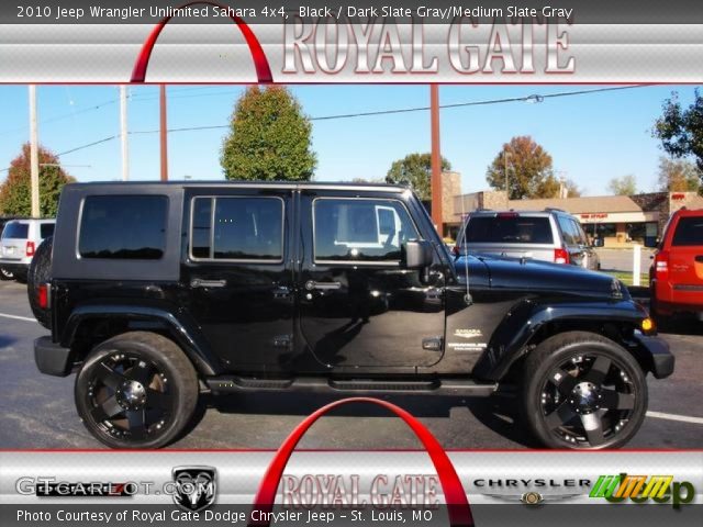 2010 Jeep Wrangler Unlimited Sahara 4x4 in Black