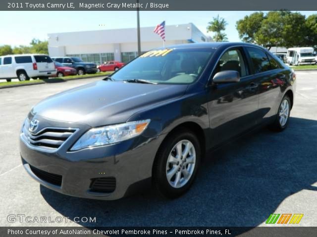 2011 Toyota Camry LE in Magnetic Gray Metallic