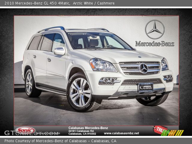 2010 Mercedes-Benz GL 450 4Matic in Arctic White