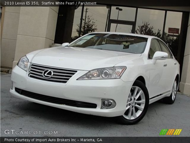 2010 Lexus ES 350 in Starfire White Pearl